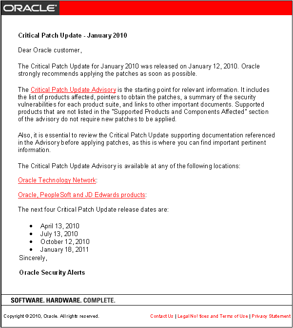 critical-patch-update