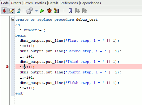 Minimum Required Privileges For Pl Sql Debugging With Sql Developer